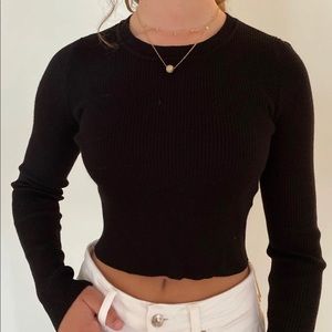 Forever 21 Black Long Sleeve
